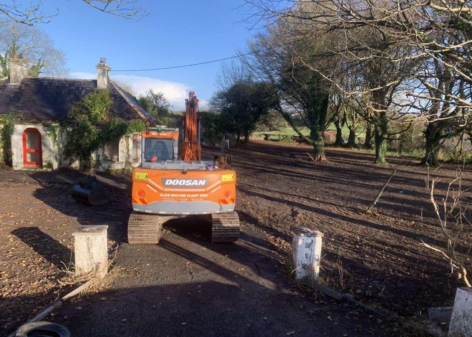 Reliable site clearance and land preparation services across Galway, Mayo, and Clare
