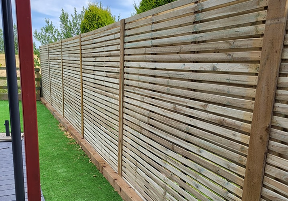 Secure fencing installation and land reclamation project in Clare